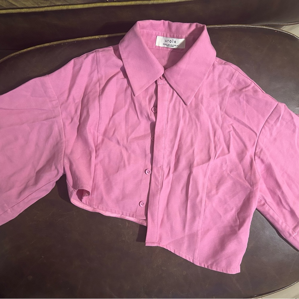 Atoir Cropped button down